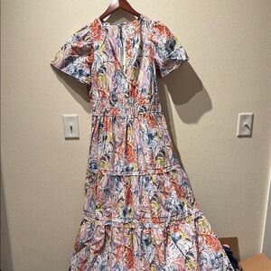 Anthropologie Patterned Women's Dress